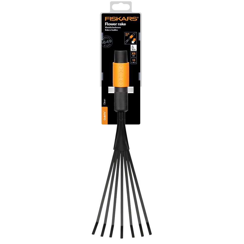 Fiskars Kleinfächerbesen "QuikFit" 518417