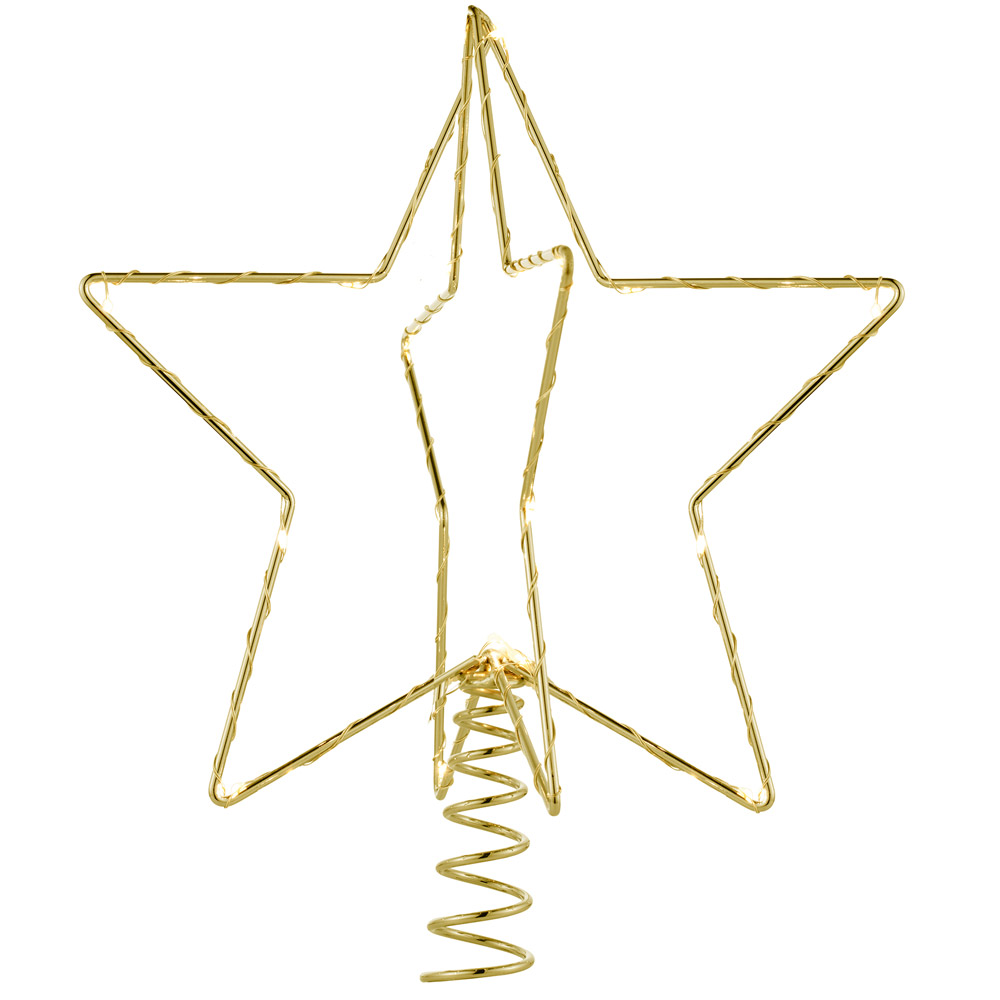 Sirius LED-Weihnachtsbaumspitze "Christina" 560695