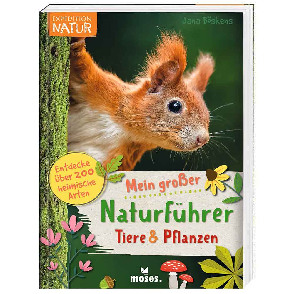 Moses Buch "Mein großer Naturführer Tiere & Pflanzen"