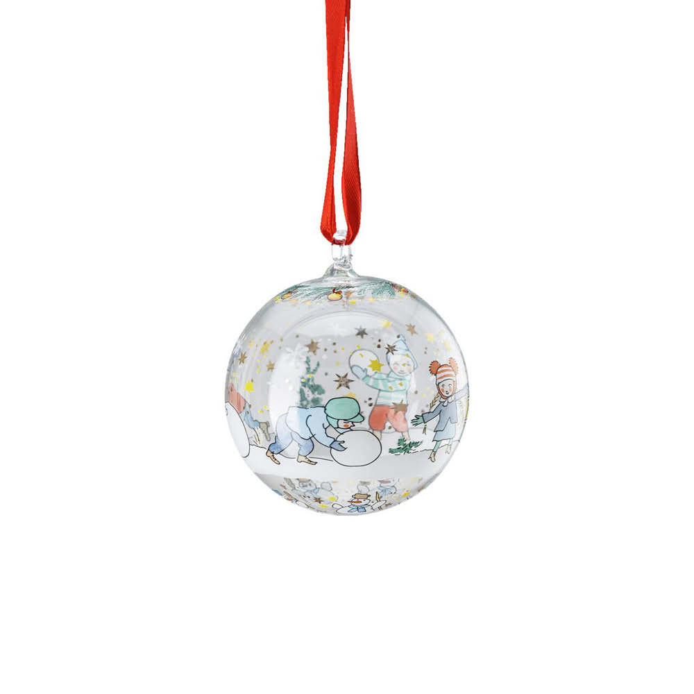 Hutschenreuther Glaskugel 2024 "Weihnachtsleuchten" 641720