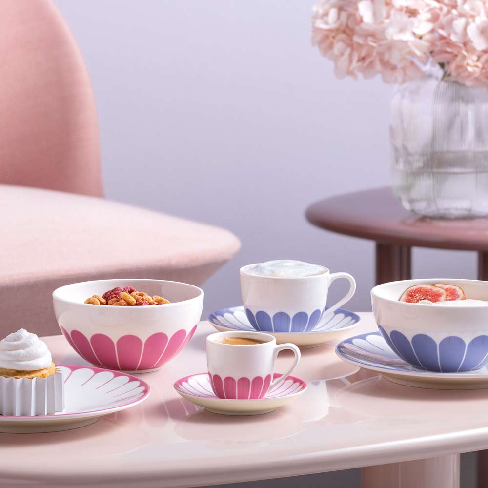 Villeroy & Boch Espressountertasse "Fleur" Purpur 654163