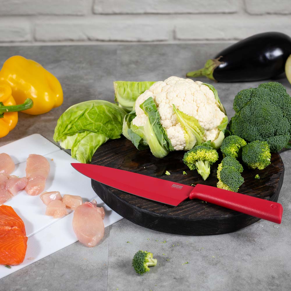 Kuhn Rikon Kochmesser Rot "Colori+" 496086