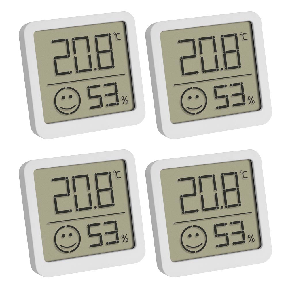 TFA Digitales Thermo-Hygrometer 4er Set 604142