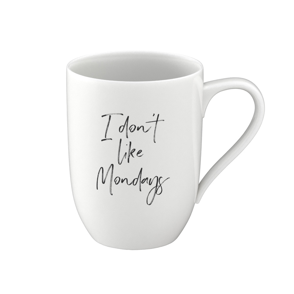 Villeroy & Boch Henkelbecher "Statement I don´t like mondays" 601384
