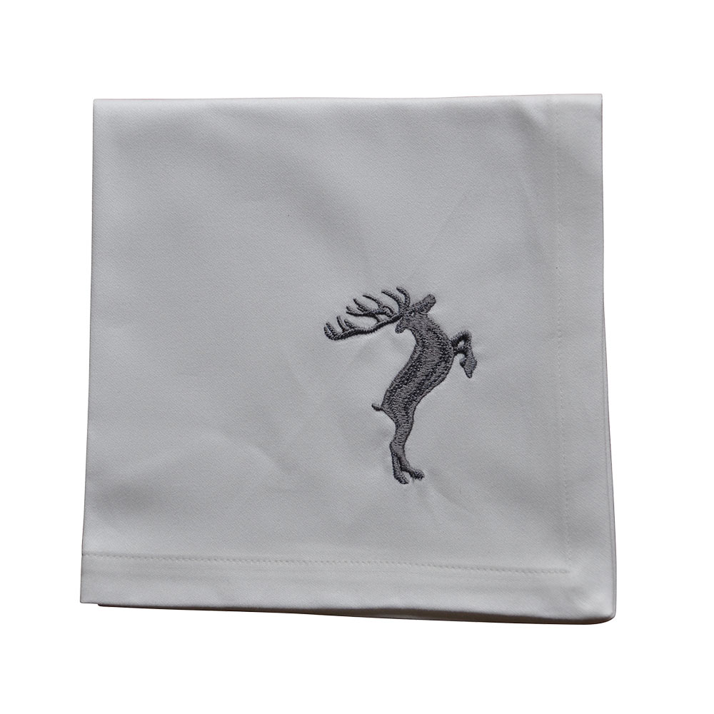 Landherzl Serviette "Grau mit Hirsch" 596715