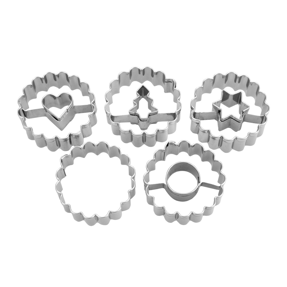 Städter Linzer-Ausstecher "Spitzbub" 5-tlg. 603112