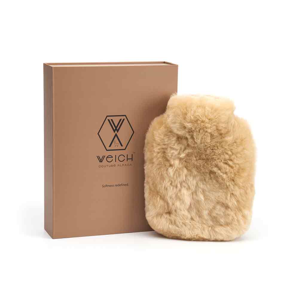 Weich Alpaka Fell Wärmflasche "CALMO" 636602