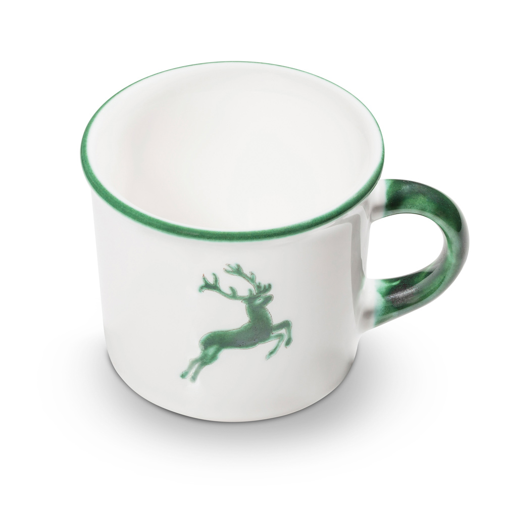 Gmundner Kaffeehaferl "Grüner Hirsch" 250109