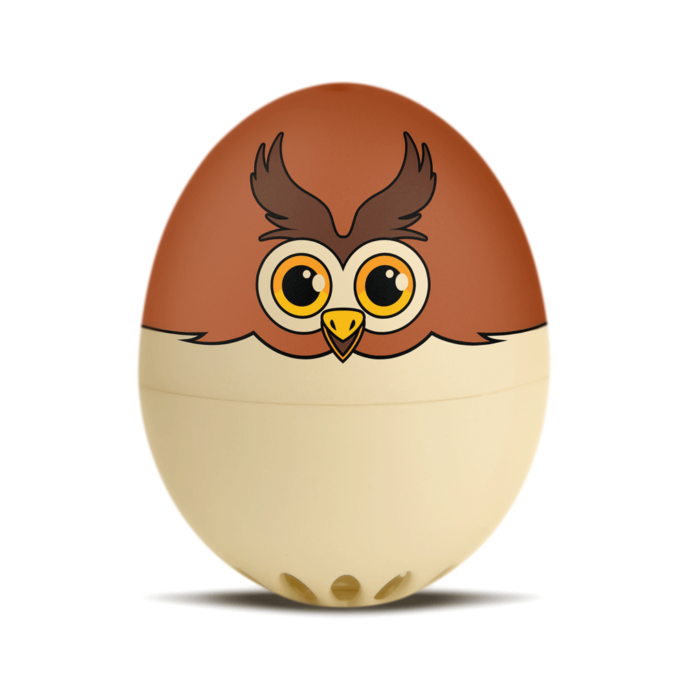 Das Eulen PiepEi spielt drei verschiedene Melodien für drei Härtegrade 637329