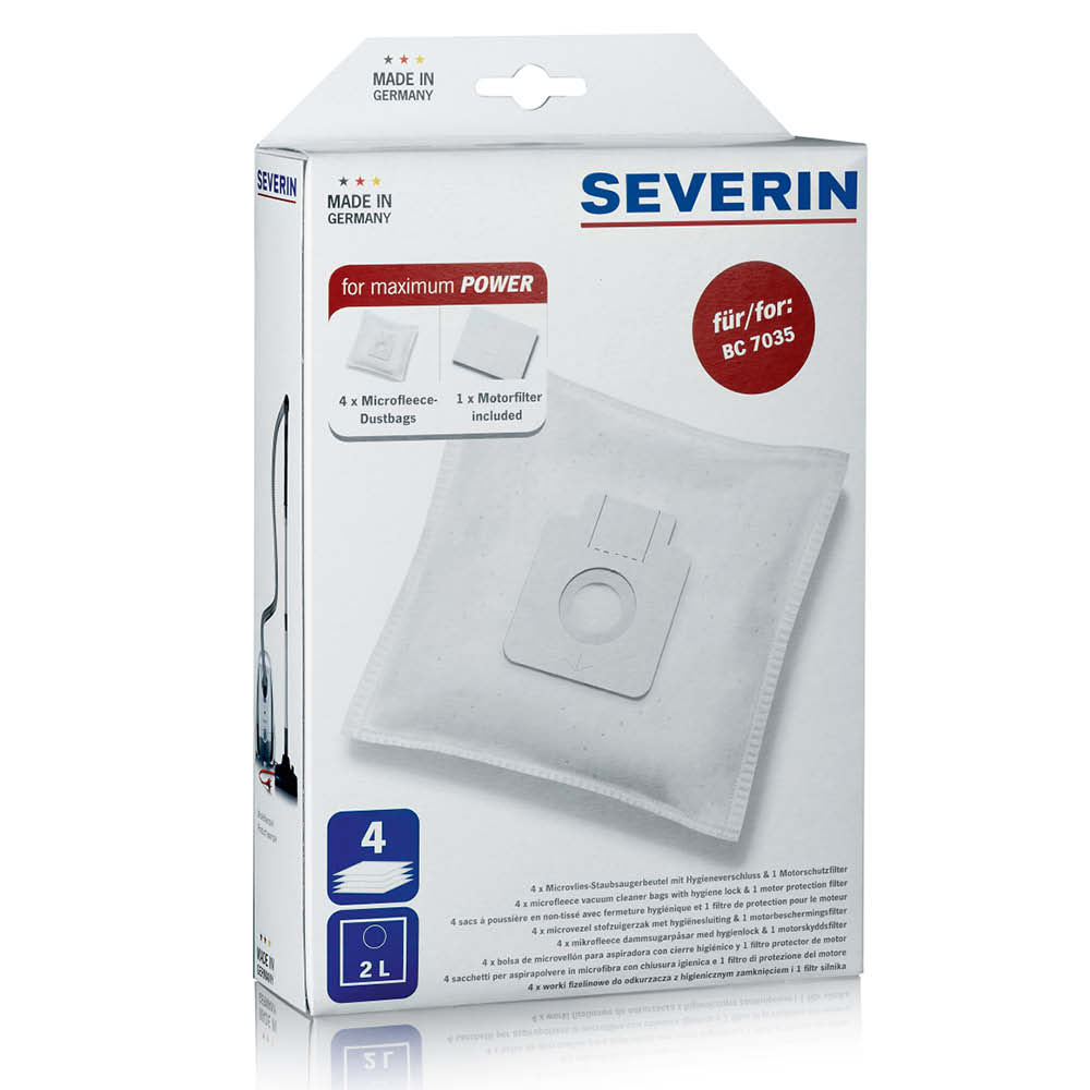 Severin Staubbeutel für Severin Bodenstaubsauger "S'POWER® snowlight" 607339