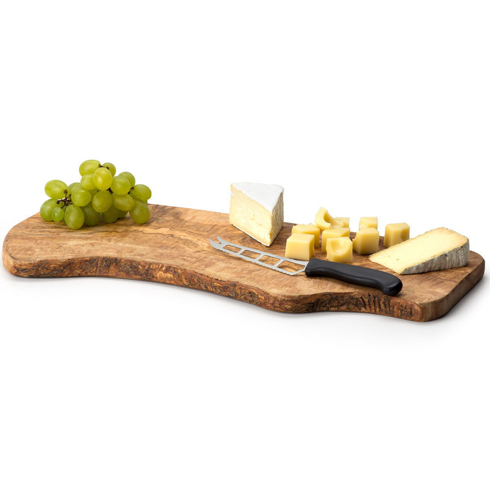 CONTINENTA Schneidebrett Naturform mit Borke 569038