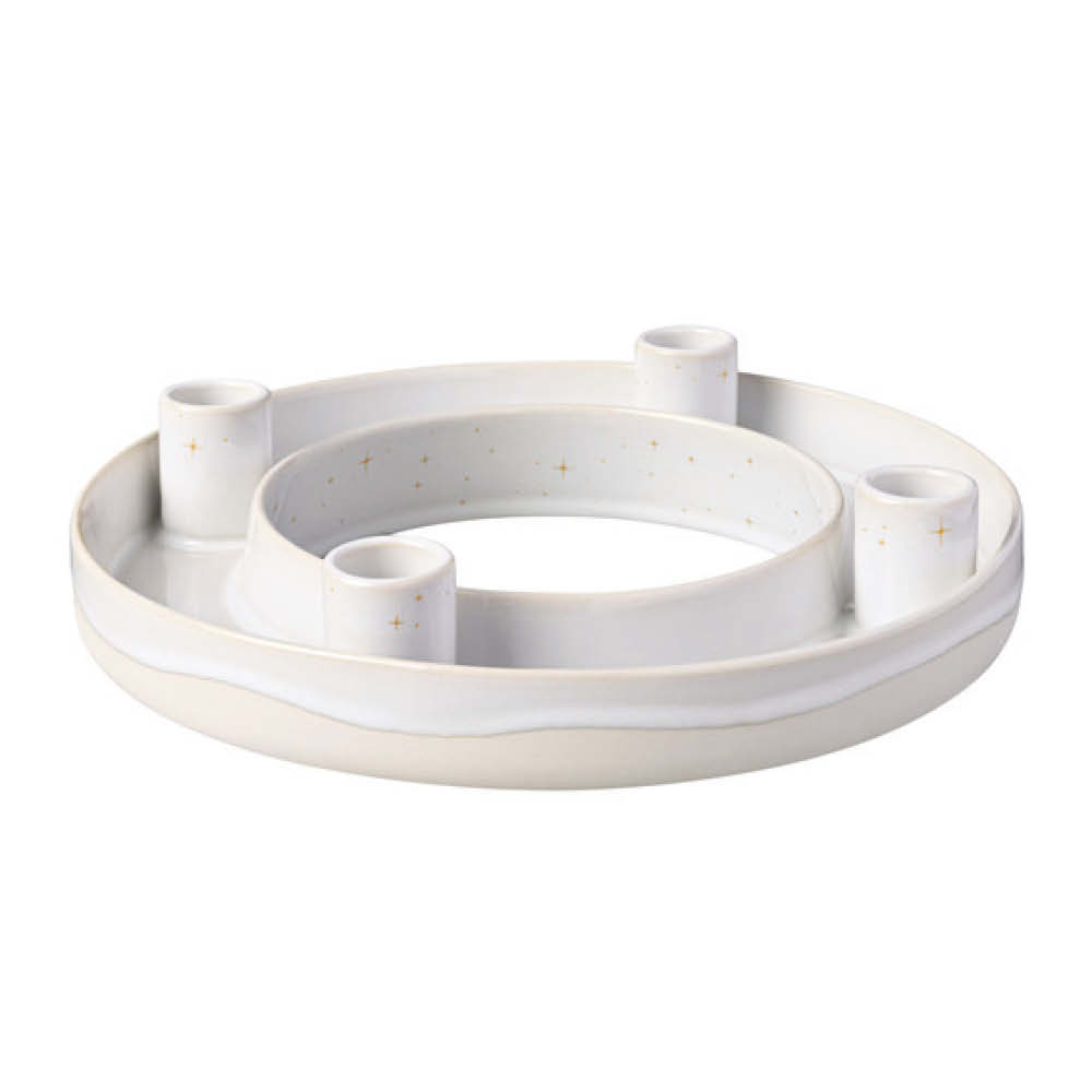 Villeroy & Boch Adventskranz "Winter Glow" 628171