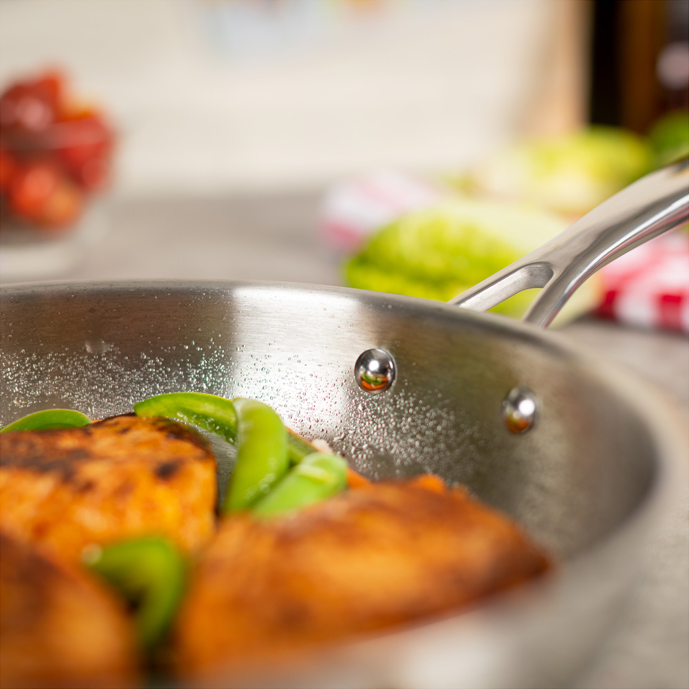 Kuhn Rikon Edelstahl-Bratpfanne "Allround" 620783