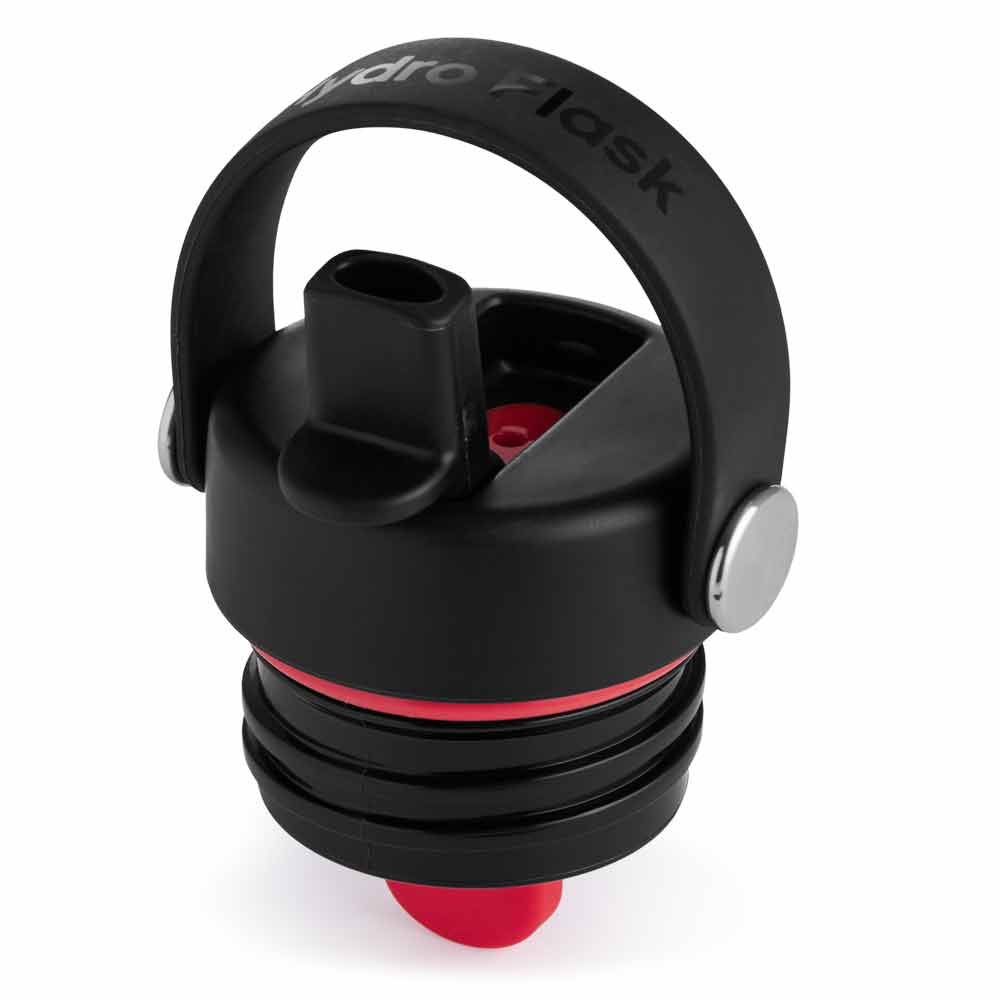 Hydro Flask Trinkhalm Deckel Standard, schwarz 639056
