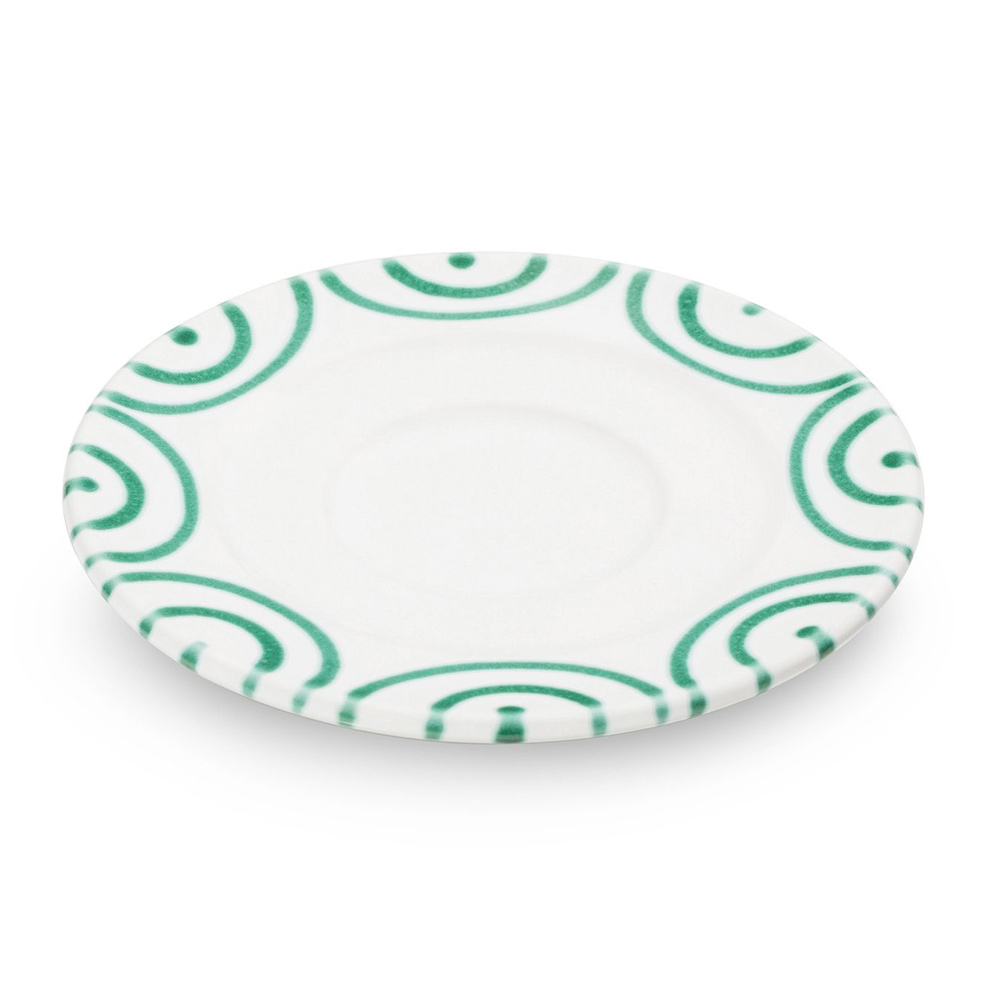 Gmundner Untertasse Gourmet "Grüngeflammt" 361149