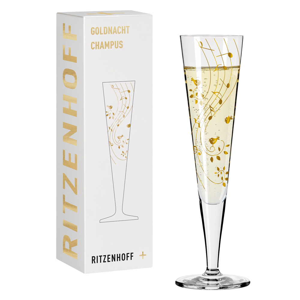 Ritzenhoff Champagnerglas "Goldnacht" 601897