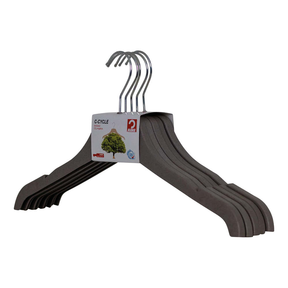MAWA Kleiderbügel "C-Cycle" 5Stück 641795