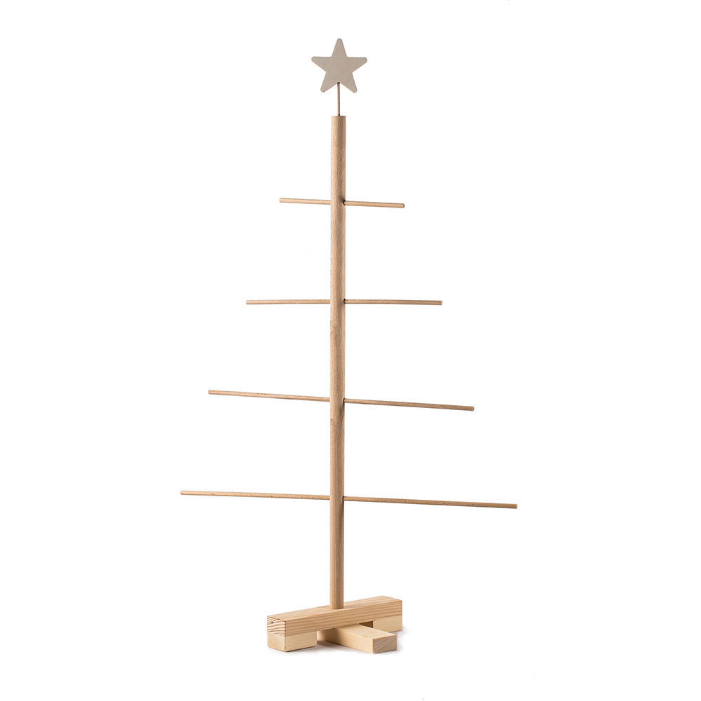 X MAS3 Weihnachtsbaum aus Holz 593146