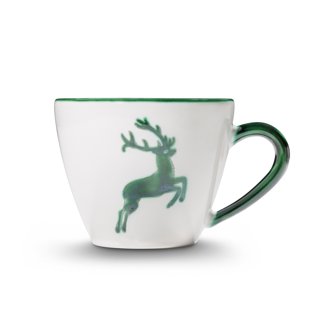 Gmundner Kaffeetasse Gourmet "Grüner Hirsch" 361148