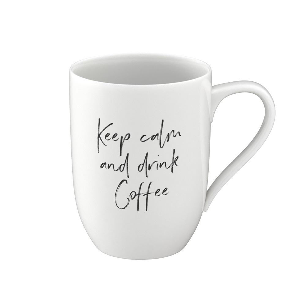 Villeroy & Boch Henkelbecher "Statement Keep calm" 601383