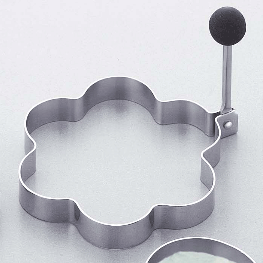 Eierring "Blume" aus Edelstahl 280410