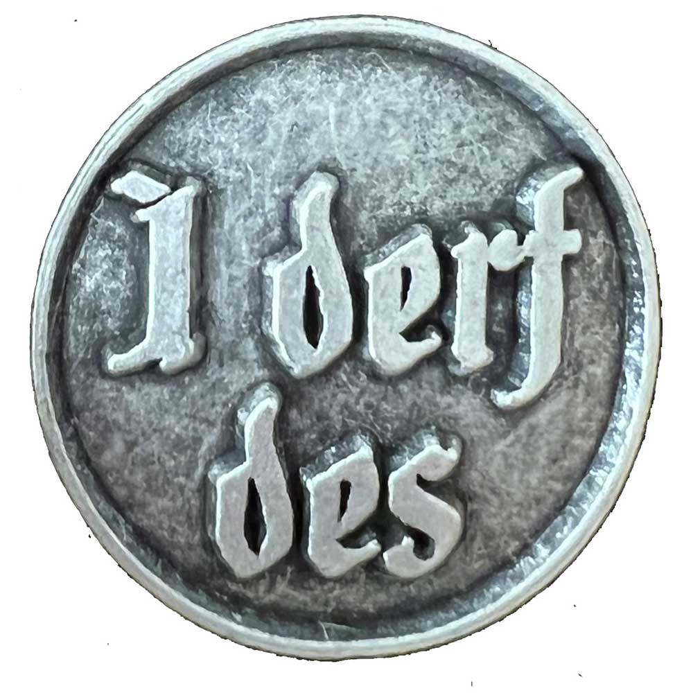 Gaudiknopf 'I derf des'-Anstecker "Tradition" 617712