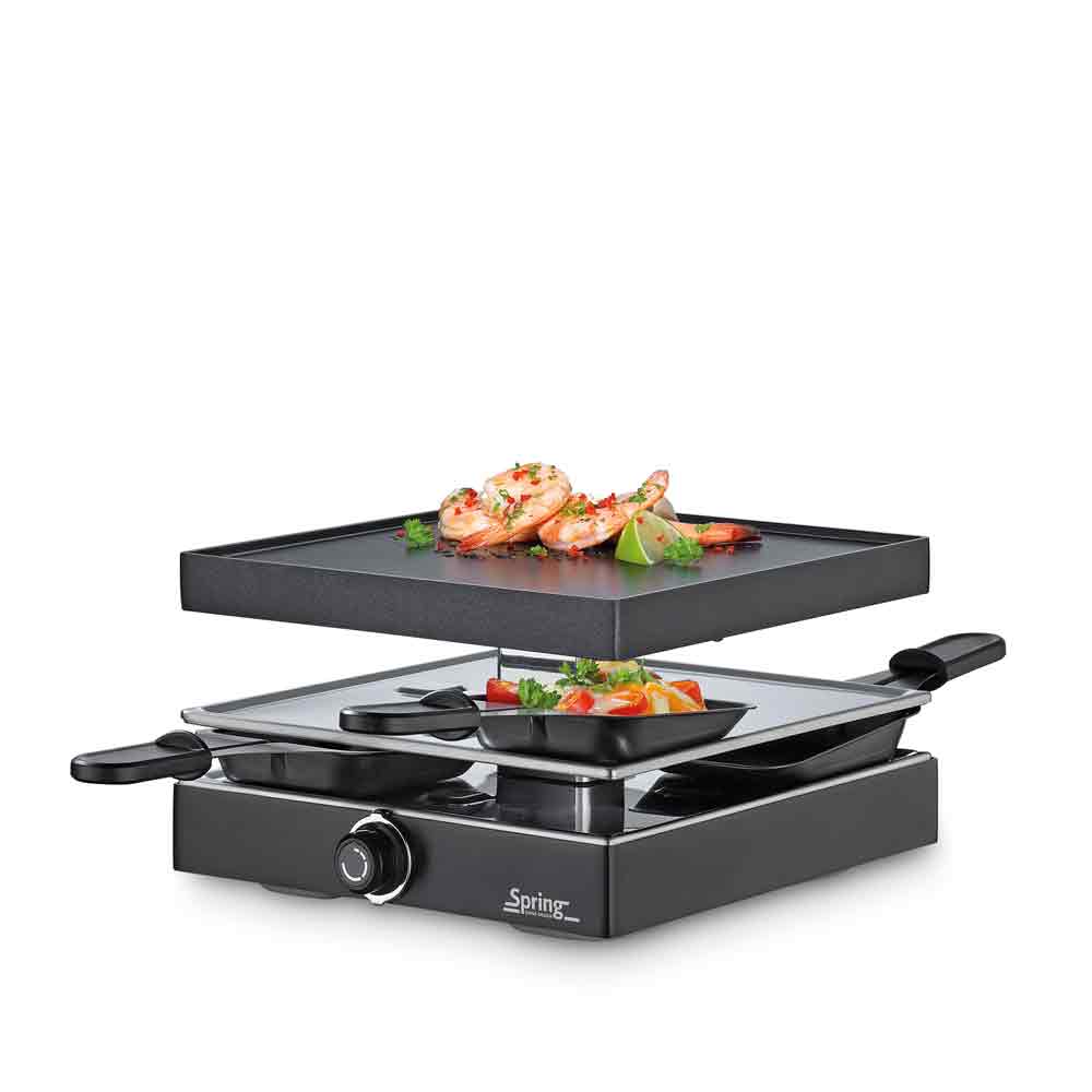Spring Raclette mit Alugrillplatte "Classic" 578213