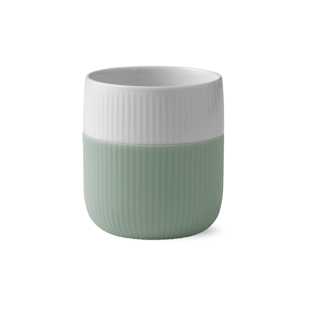 Royal Copenhagen Becher "Gerippt Contrast" 596834
