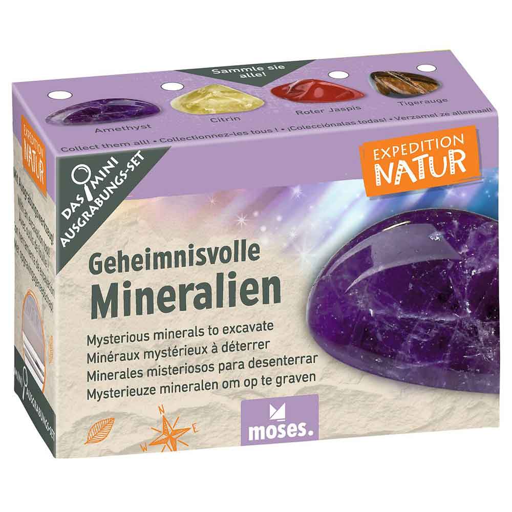 Moses Mini-Ausgrabungssets Geheimnisvolle Mineralien "Expedition Natur"