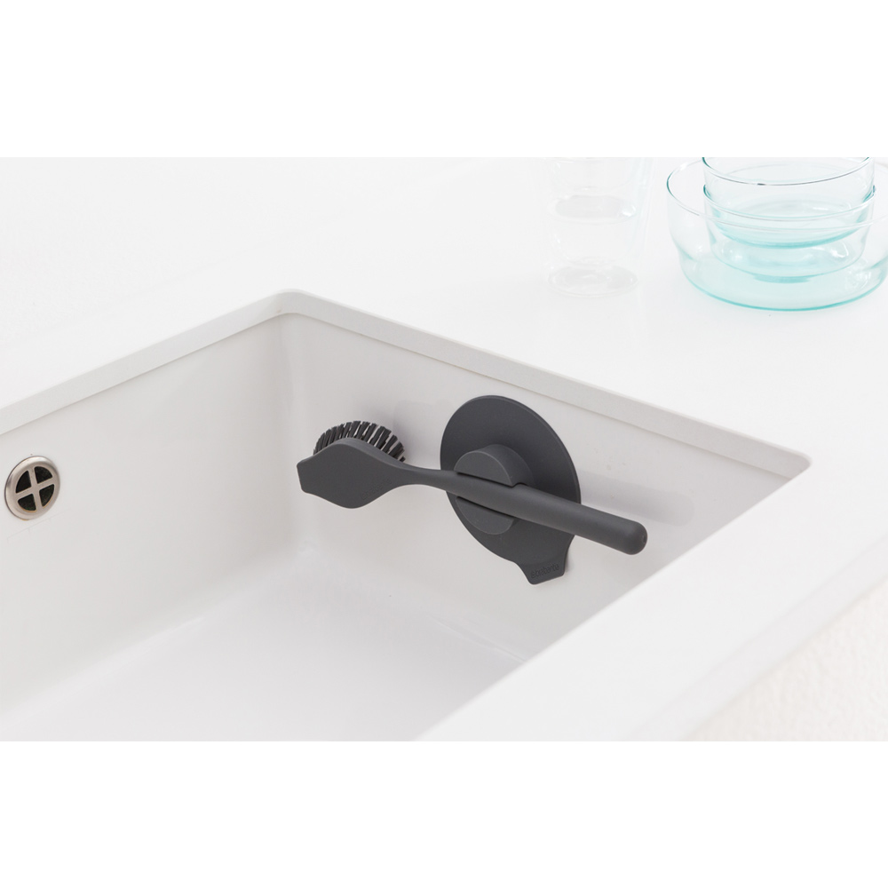 BRABANTIA Spülbürste mit Saugnapfhalterung 558771