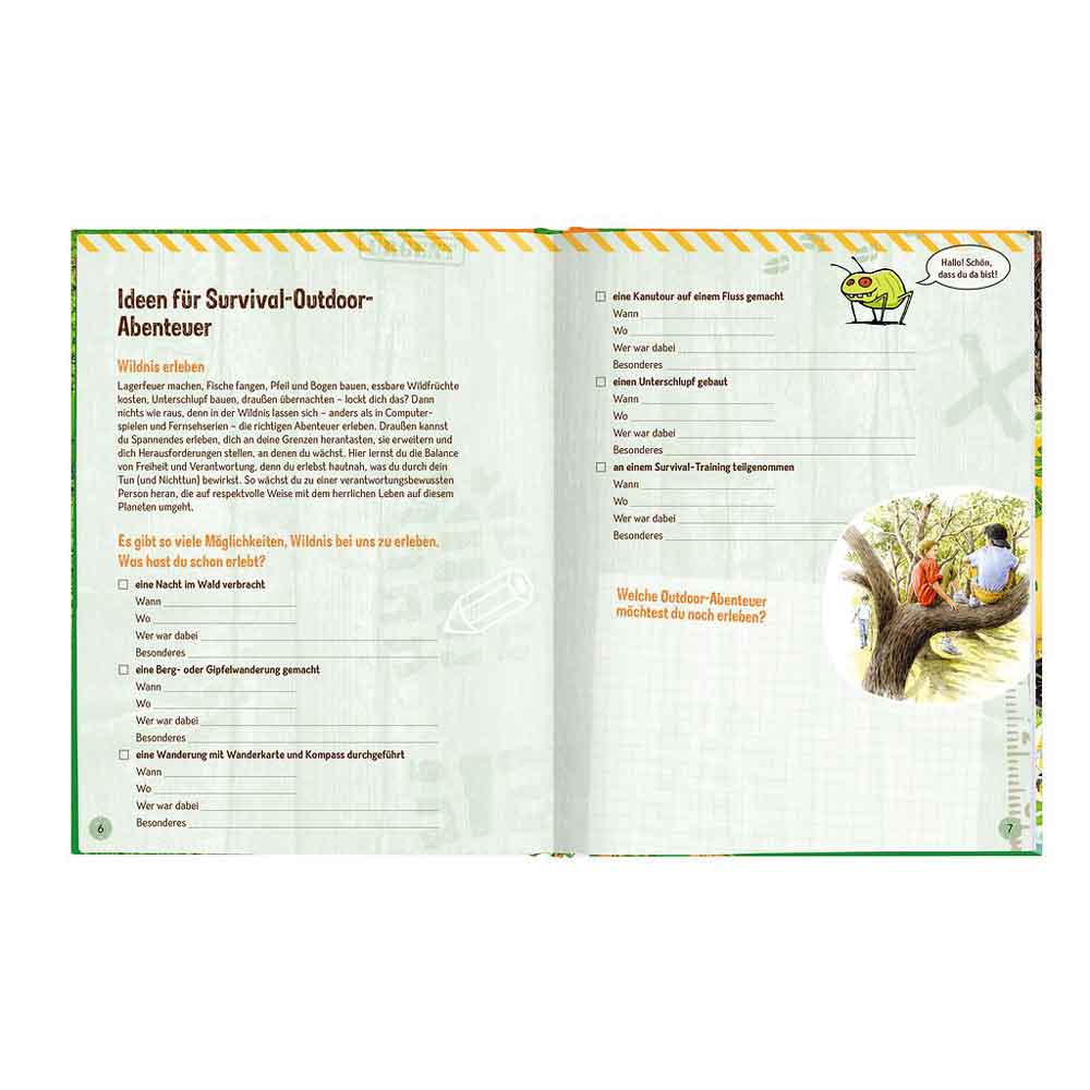 Moses Buch-Outdoor-Survival "Expedition Natur"