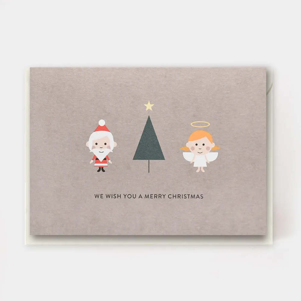 Kartenmarie Klappkarte We wish you a merry christmas 639254