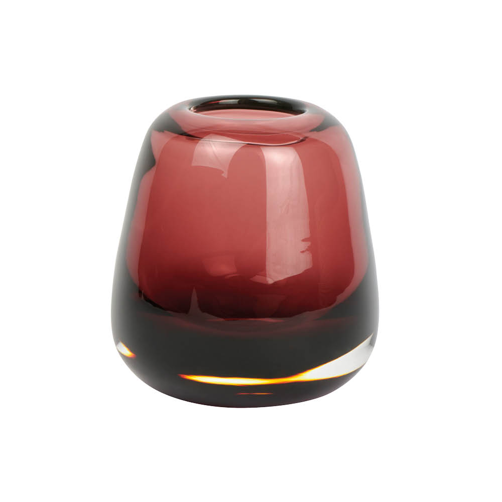 Lambert Glas Vase "Rizzo" pflaumenviolett 626645