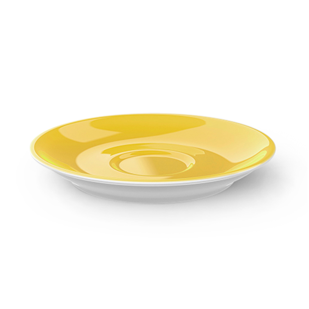 DIBBERN Espresso Untertasse Classico "Solid Color" Sonnengelb 299704