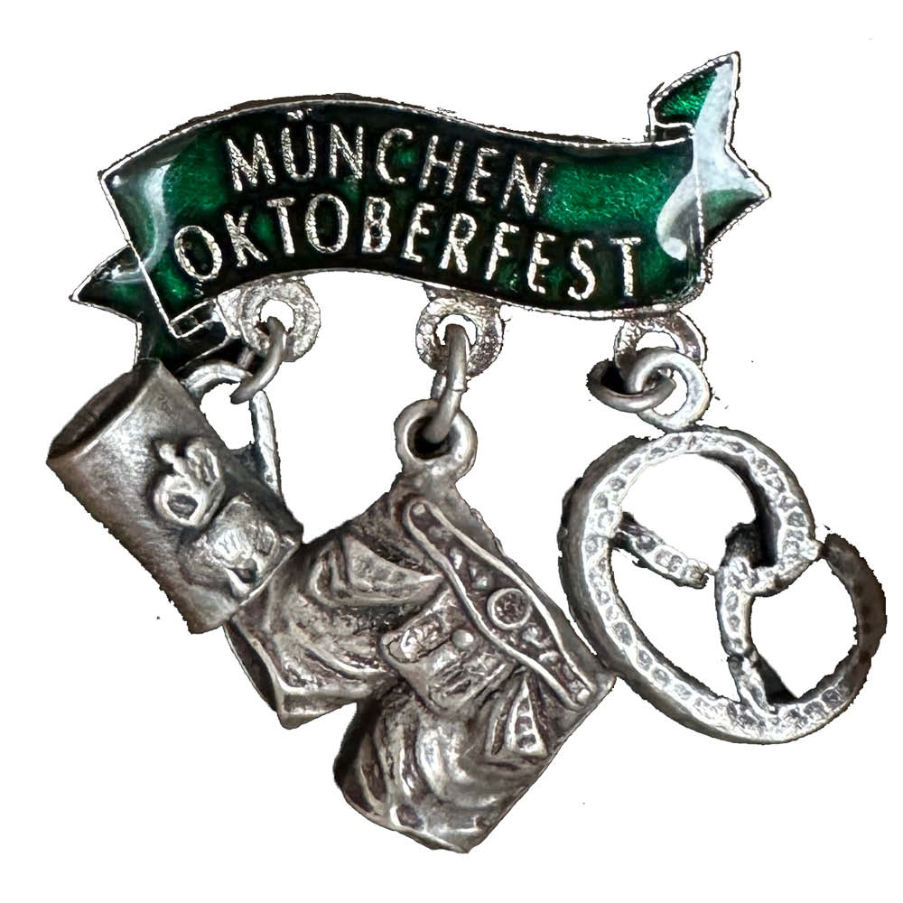 Gaudiknopf Anstecker "3x Behang" 645818