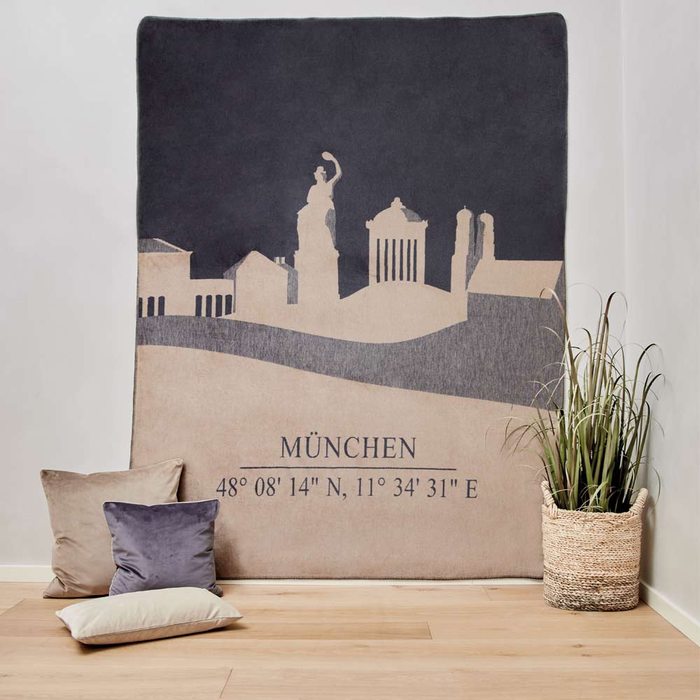 Tre-Pini Decke "Local München" 605698