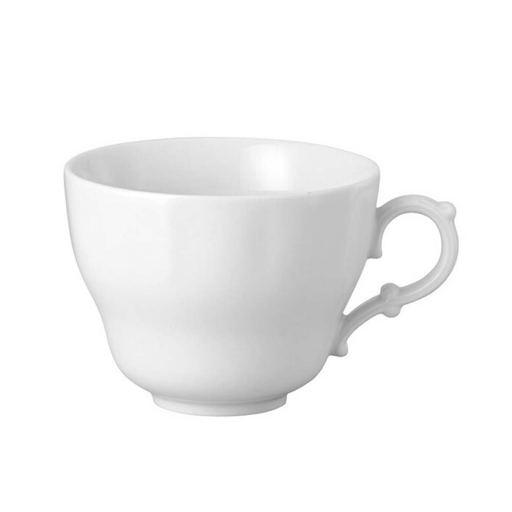 Hutschenreuther Kaffeetasse Cafe-au-lait-"Obere Maria Theresia weiss"