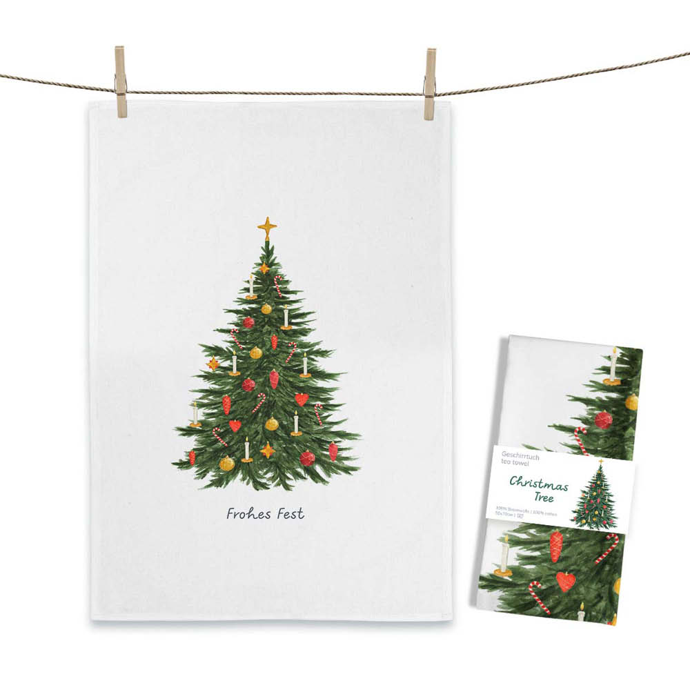 Maluu Geschirrtuch 50x70cm "Christmas Tree" 645119