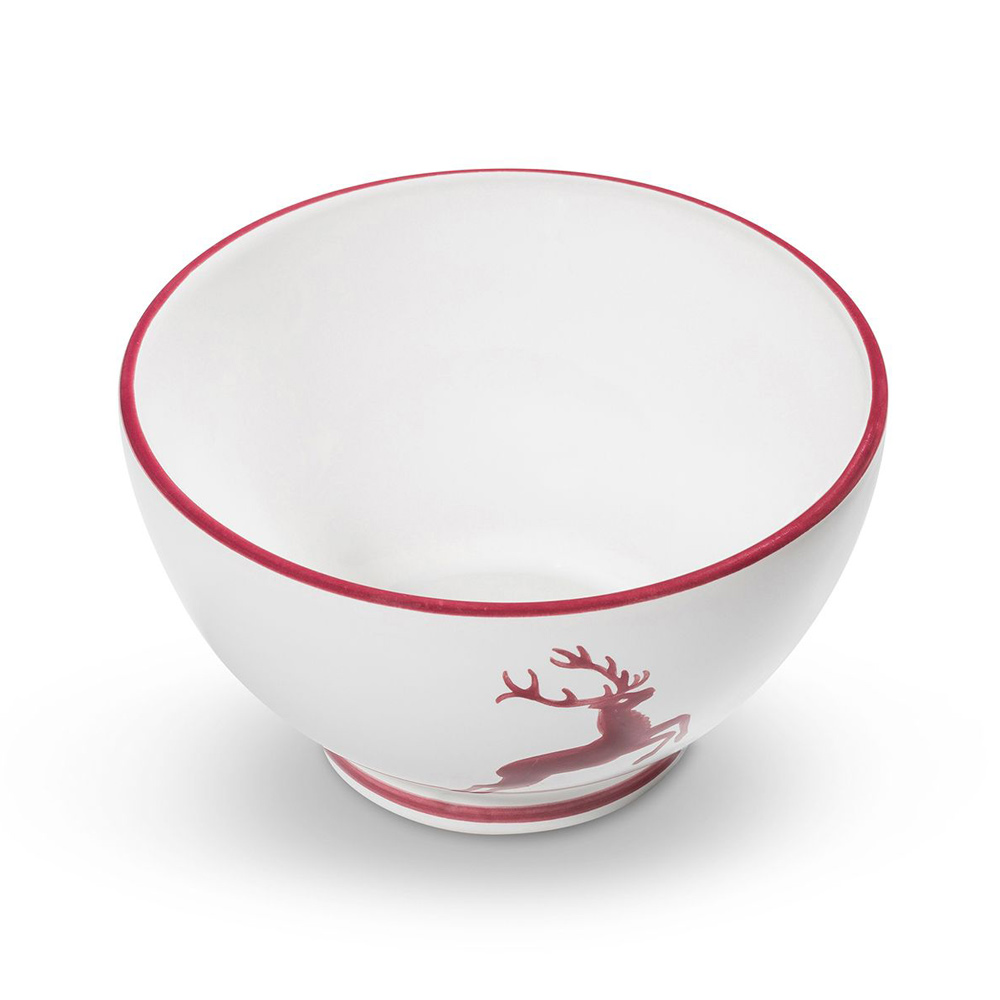 Gmundner Müslischale "Bordeauxroter Hirsch" 378871