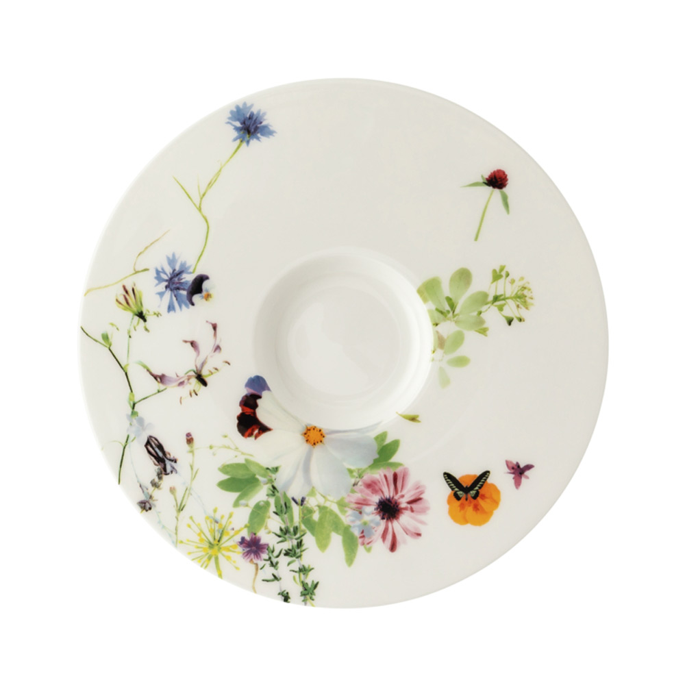 Rosenthal Kaffee-Untertasse "Brillance Grand Air" mit Fahne 611791