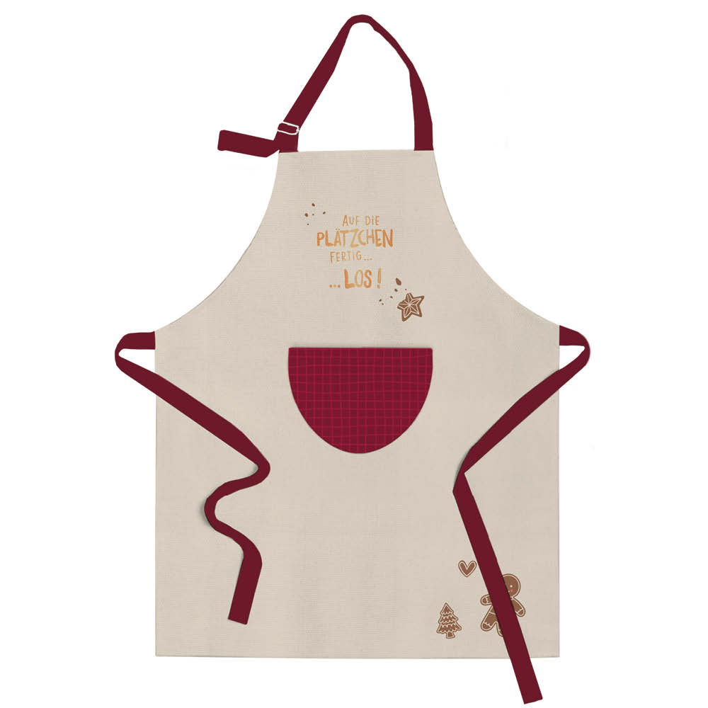 Grafikwerkstatt Kochschürze "Auf die Plätzchen, fertig, los!" 643808