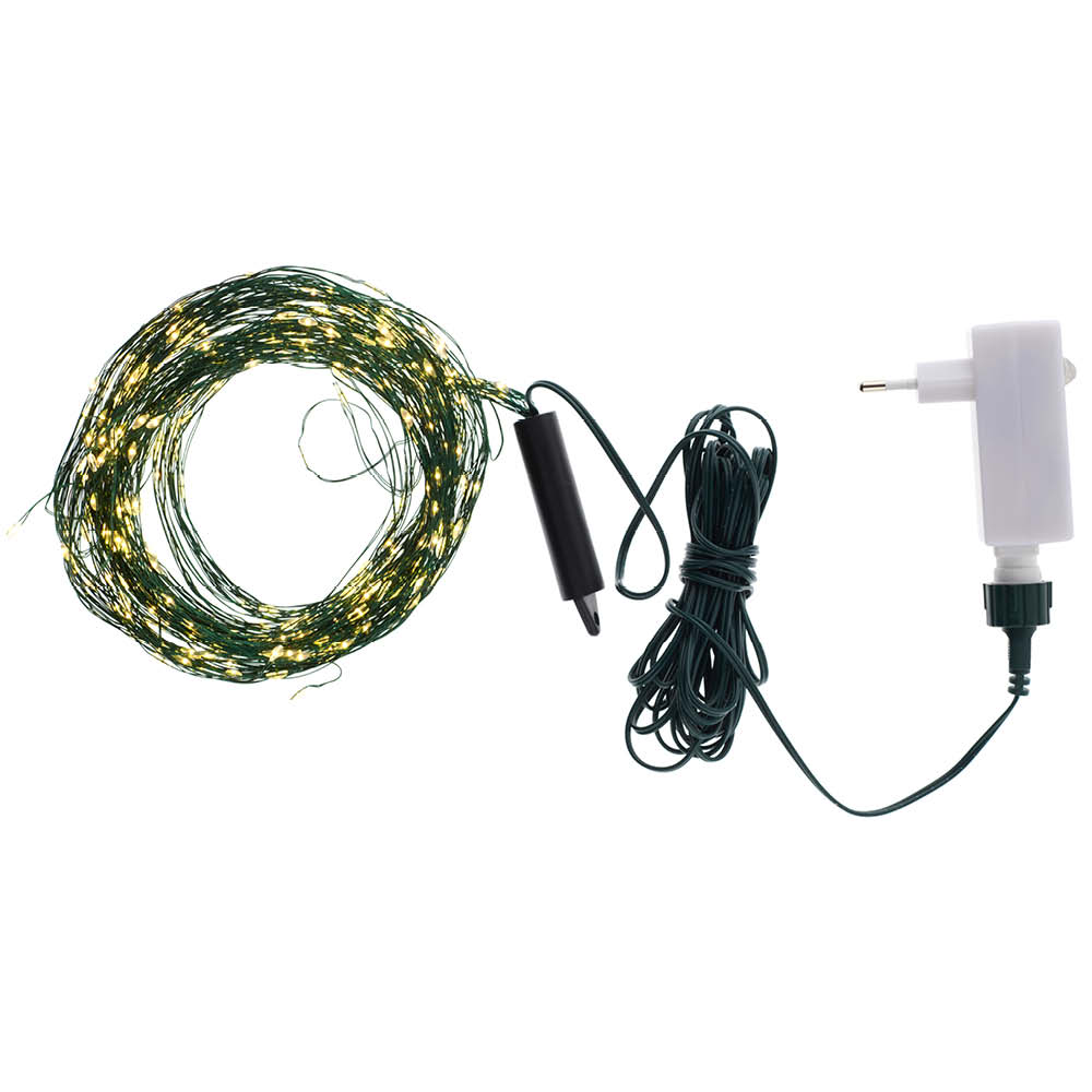 Sirius Dekolicht Knirke 500 LEDs clear/green 550366