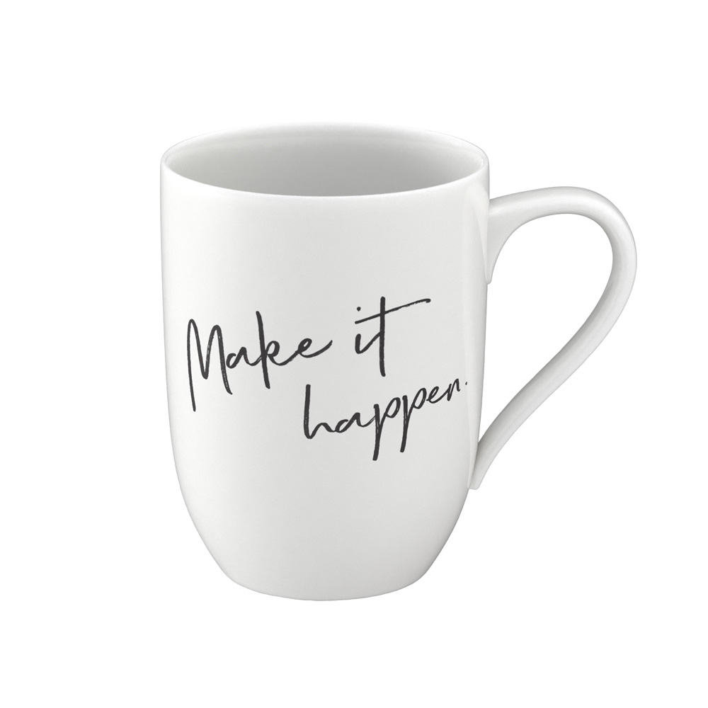 Villeroy & Boch Henkelbecher "Statement Make it happen" 601389