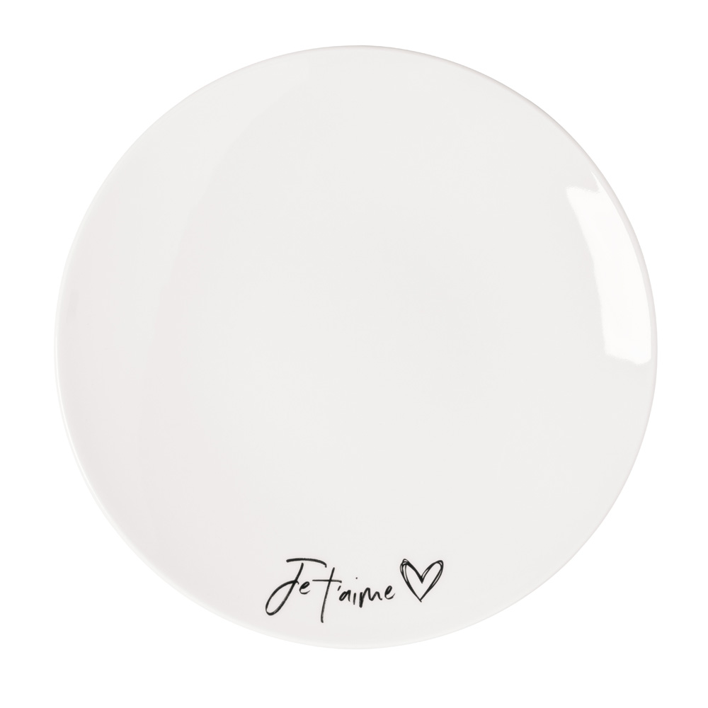 Villeroy & Boch Frühstücksteller "Statement Je t'aime" 625191