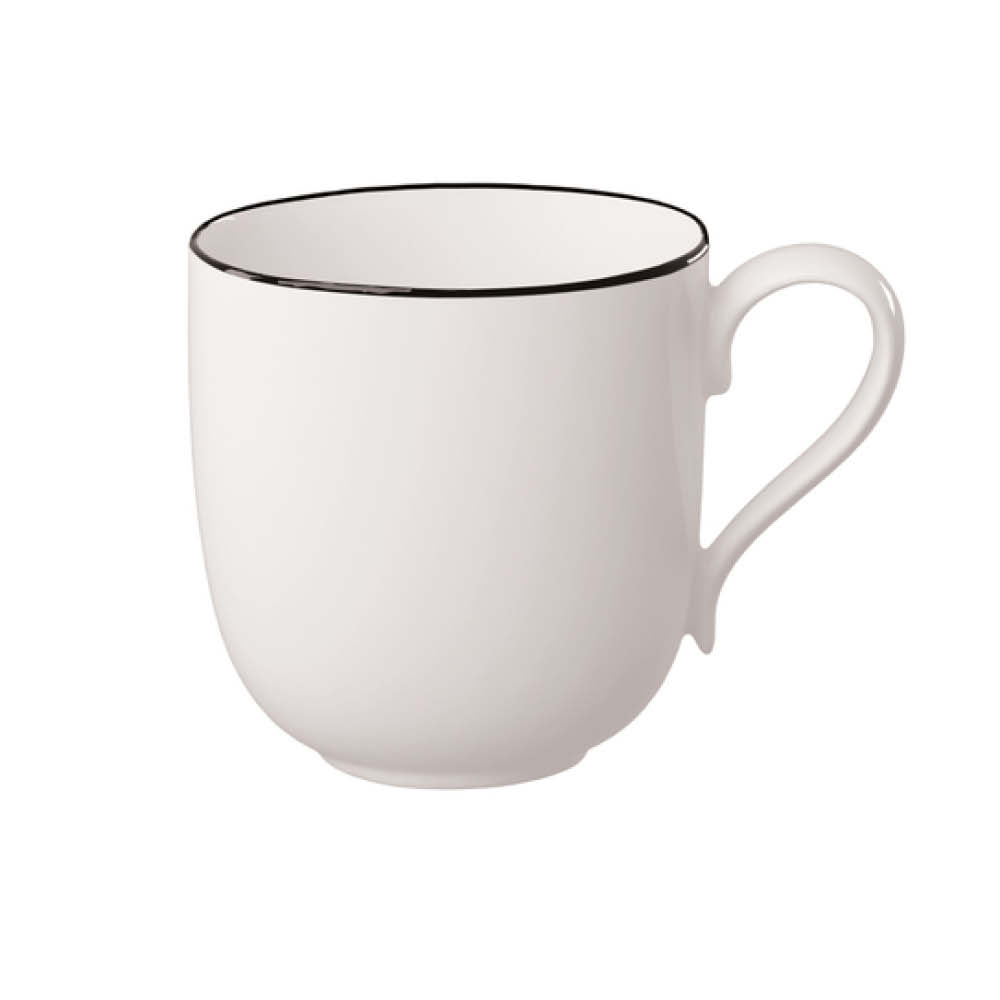 Villeroy & Boch Becher mit Henkel "Black Lines" 635364