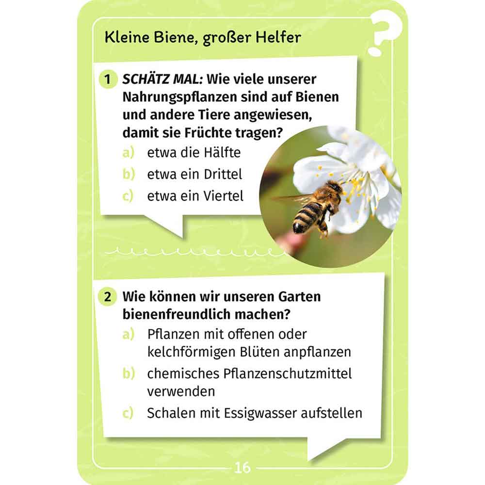 Moses Mein Garten-Forscherquiz "Expedition Natur"