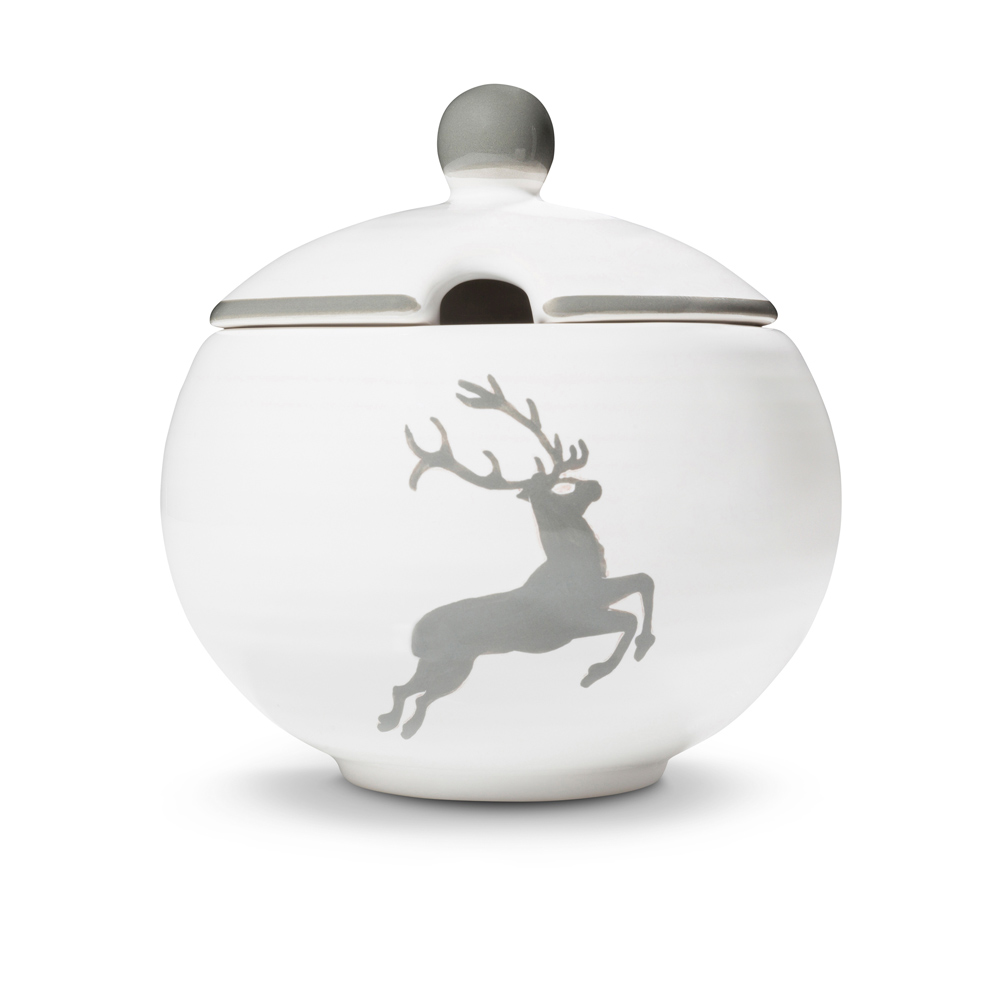 Gmundner Zuckerdose "Grauer Hirsch" 388690