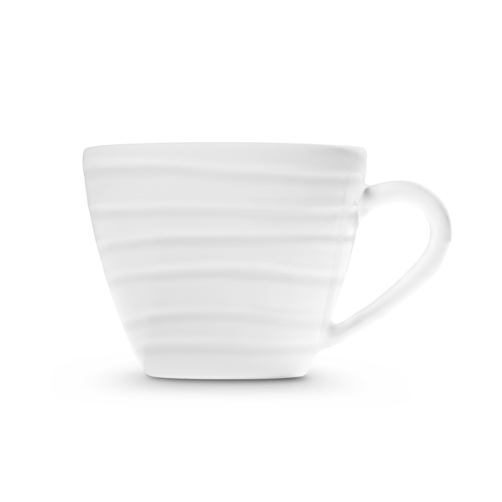 Gmundner Kaffeetasse Gourmet "Weißgeflammt" 575036
