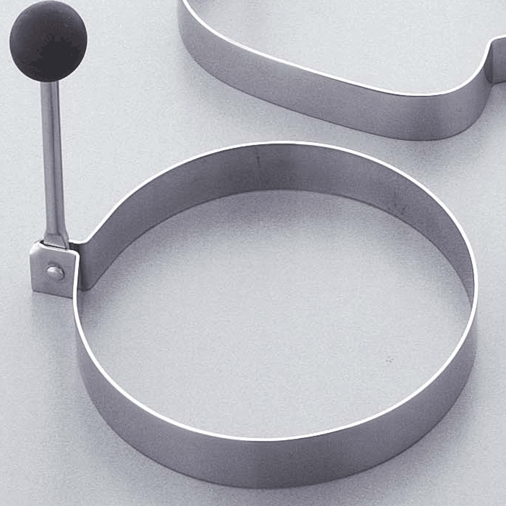 Eierring "Kreis" aus Edelstah 280408