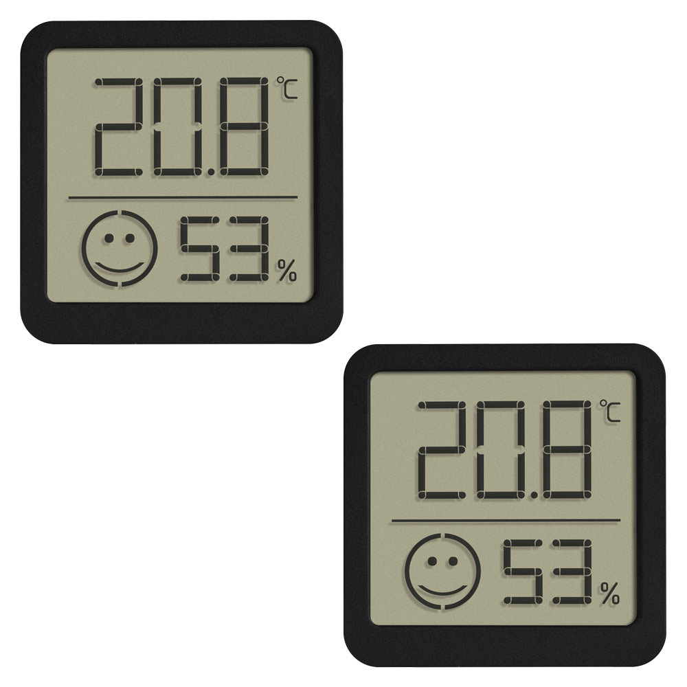 TFA Digitales Thermo-Hygrometer 2er Set 604141